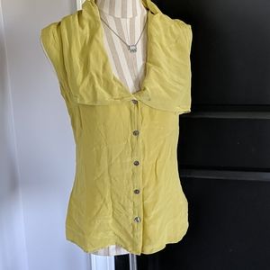 Lime green sleeveless tank